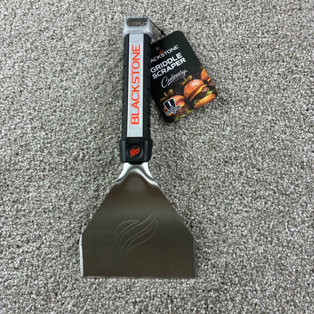 Blackstone Griddle Scraper Culinary Collection Stainless Steel NWT Utility